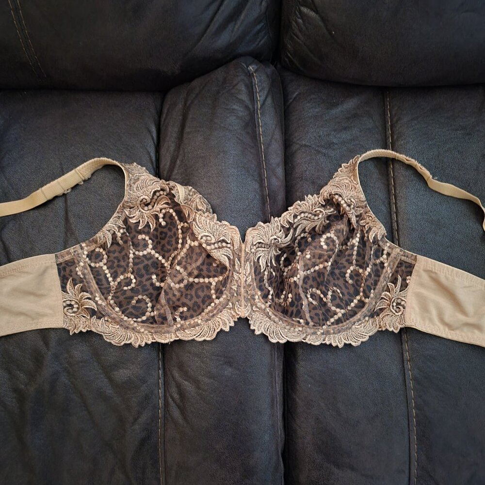 Lunaire 40DDD Bra - Floral Lace